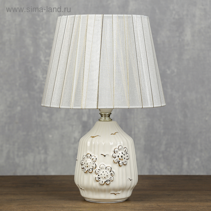 Лампа настольная "Муза" 1x40Вт E14 белый 20х20х30,5 см.
Лампа настольная "Муза" 1x40Вт E14 белый 20х20х30,5 см.