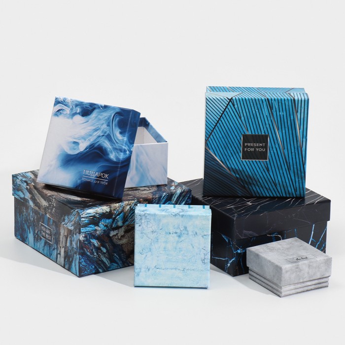 Набор подарочных коробок 6 в 1 «Цвет настроения», 10,2 х 10,2 х 6 - 20 х 20 х 11 см
Набор подарочных коробок 6 в 1 «Цвет настроения», 10,2 х 10,2 х 6 - 20 х 20 х 11 см