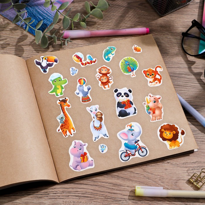 Развивающие наклейки для дома «Изучаем зверей», 24 × 37 см
Развивающие наклейки для дома «Изучаем зверей», 24 × 37 см