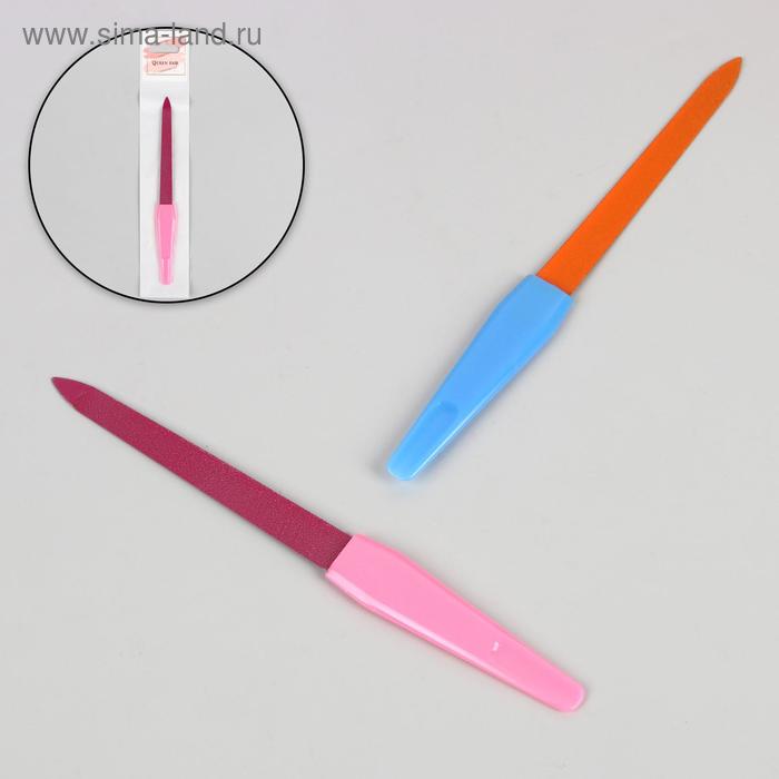 Пилка металлическая для ногтей, 15 см, цвет МИКС
Пилка металлическая для ногтей, 15 см, цвет МИКС