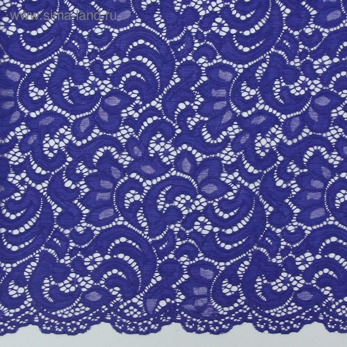 Полотно кружевное, стрейч, ширина 150 см, синий
Полотно кружевное, стрейч, ширина 150 см, синий