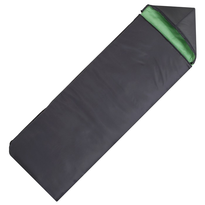 фото Спальный мешок maclay 2-слойный, с капюшоном, увеличенный, 225 х 105 см, не ниже +5 c