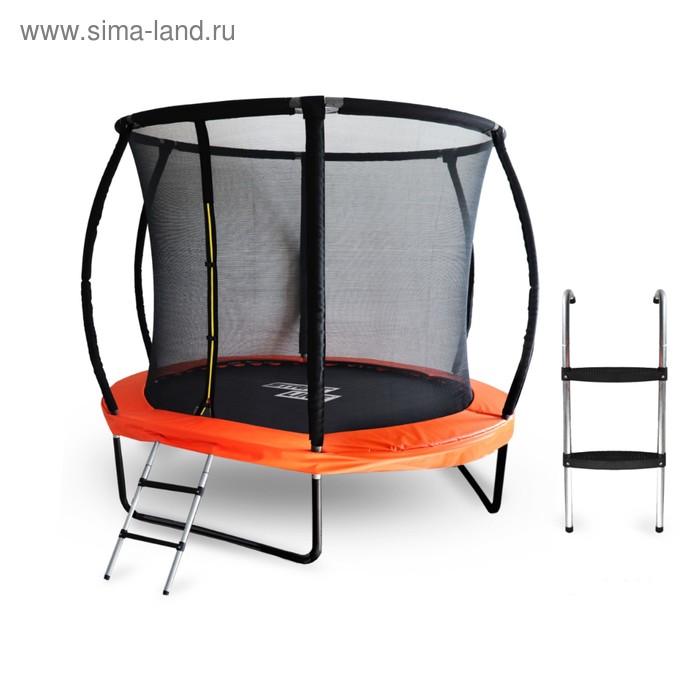 Батут StartLine Fitness 8 ft (Global), d=244 см, с внутренней сеткой и пластиковой лестницей
Батут StartLine Fitness 8 ft (Global), d=244 см, с внутренней сеткой и пластиковой лестницей