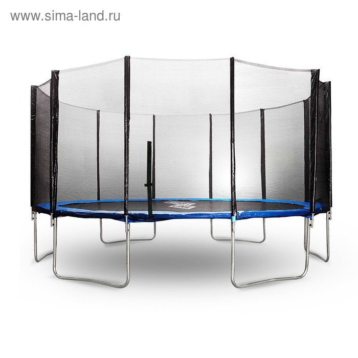 Батут StartLine Fitness 14 ft, d=427 см, с внешней сеткой
Батут StartLine Fitness 14 ft, d=427 см, с внешней сеткой