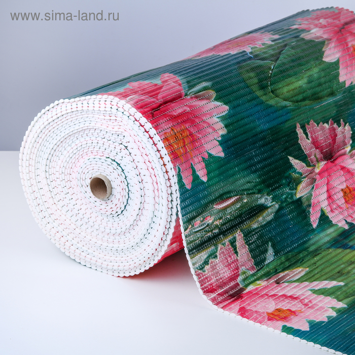 Коврик для ванной комнаты 0,65х15 м "Лотос"
Коврик для ванной комнаты 0,65х15 м "Лотос"