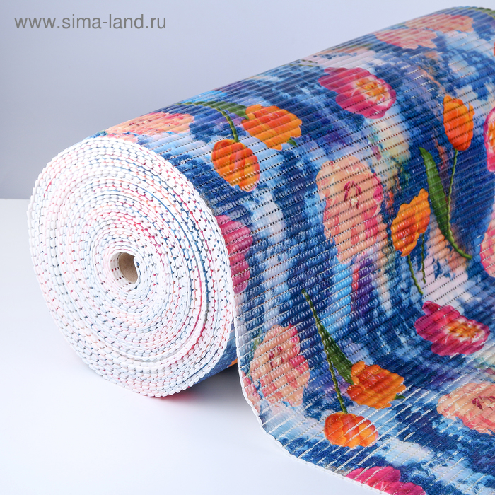 Коврик для ванной комнаты «Тюльпаны», 0,65×15 м
Коврик для ванной комнаты «Тюльпаны», 0,65×15 м