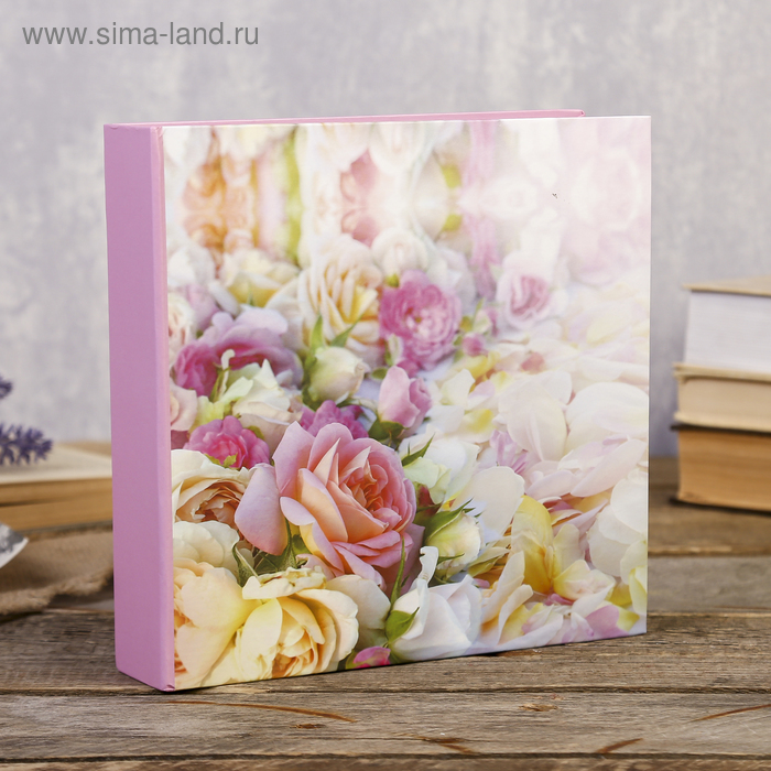 Фотоальбом на 200 фото 10х15 см "Цветочное утро" бумажные листы 22,5х22х5 см 
Фотоальбом на 200 фото 10х15 см "Цветочное утро" бумажные листы 22,5х22х5 см
