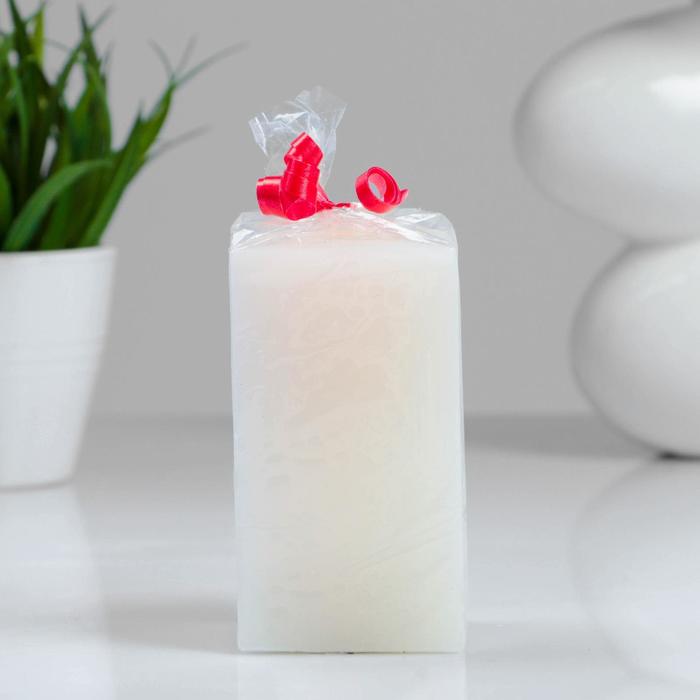 Свеча-квадрат, 5,6×5,6×10 см, 15 ч, шампань
Свеча-квадрат, 5,6×5,6×10 см, 15 ч, шампань