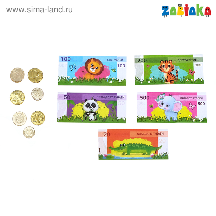 фото Набор денег и монет «мои денежки» zabiaka