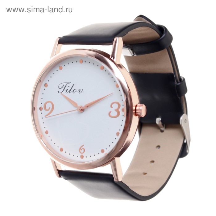 Часы наручные "Никея", d=4 см, розовое золото, ремешок черный 20 мм
Часы наручные "Никея", d=4 см, розовое золото, ремешок черный 20 мм