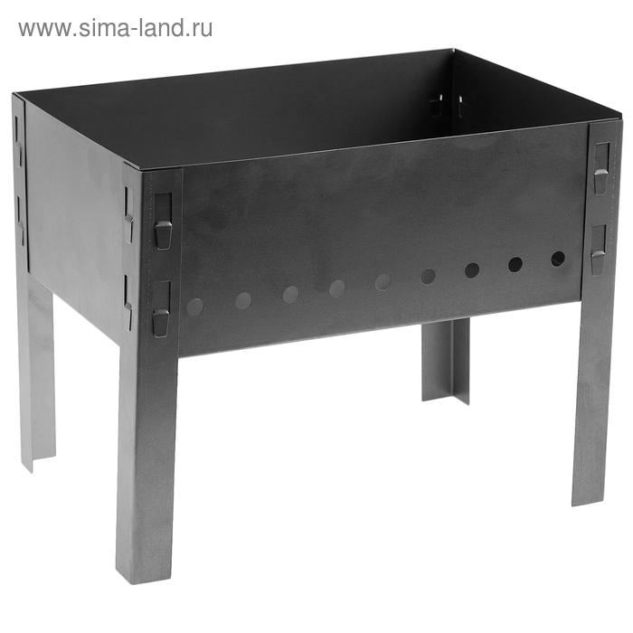 Мангал разборный эконом «Сибирский пикник» сталь 0,5 мм, 35 х 24 х 28 см
Мангал разборный эконом «Сибирский пикник» сталь 0,5 мм, 35 х 24 х 28 см