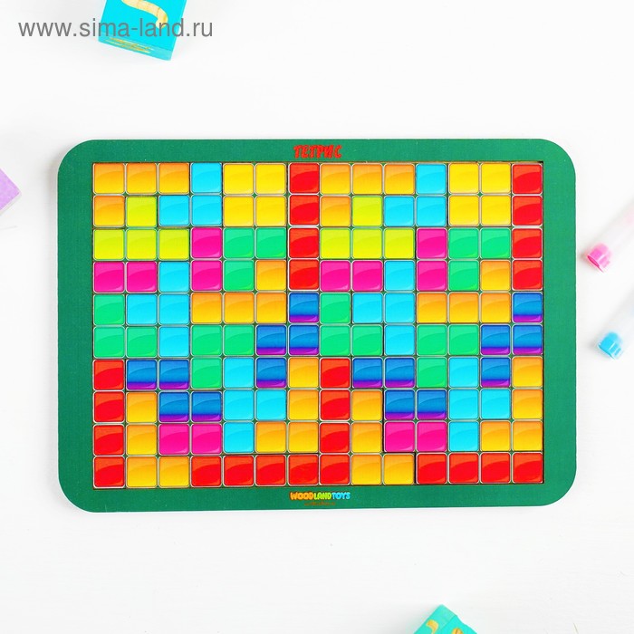 Головоломка-конструктор «Цветная мозаика», большая
Головоломка-конструктор «Цветная мозаика», большая