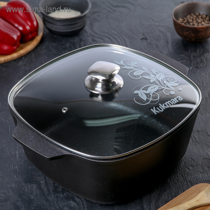Кастрюля Titanium pro, 6,5 л, 28×28 см, стеклянная крышка, антипригарное покрытие, цвет чёрный
Кастрюля Titanium pro, 6,5 л, 28×28 см, стеклянная крышка, антипригарное покрытие, цвет чёрный