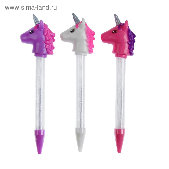 Ручка «Единорог», световая, цвета МИКС
Ручка «Единорог», световая, цвета МИКС