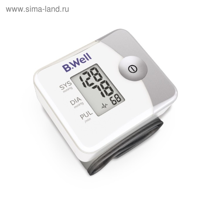 Тонометр на запястье B.Well PRO-39, автоматический, манжета 14-19.5 см, 2хААА
Тонометр на запястье B.Well PRO-39, автоматический, манжета 14-19.5 см, 2хААА