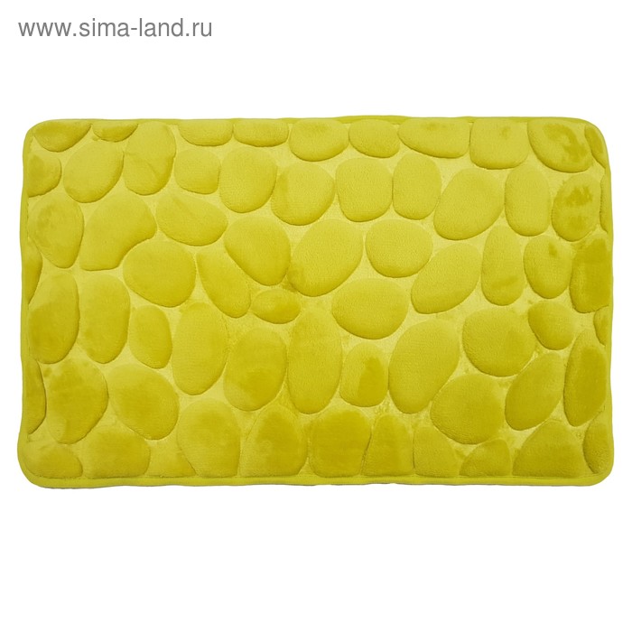 Коврик в ванную комнату Fresh «Камешки», 50 х 80 см, цвет лимонный
Коврик в ванную комнату Fresh «Камешки», 50 х 80 см, цвет лимонный