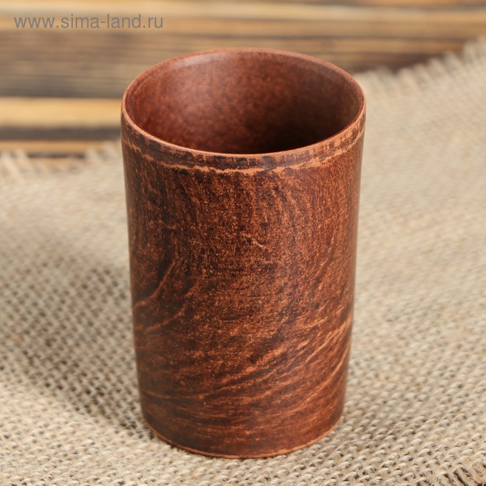Рюмка "Походная", гладкая, красная глина, 100 мл
Рюмка "Походная", гладкая, красная глина, 100 мл