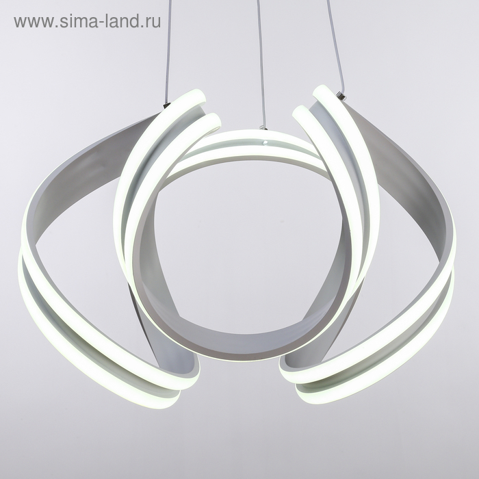 Люстра "Кудри" LED 100Вт 6000К 220В 44х44х33 см
Люстра "Кудри" LED 100Вт 6000К 220В 44х44х33 см