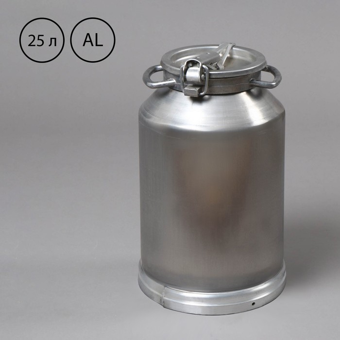 Фляга пищевая, 25 л, горловина 22 см, алюминиевая
Фляга пищевая, 25 л, горловина 22 см, алюминиевая