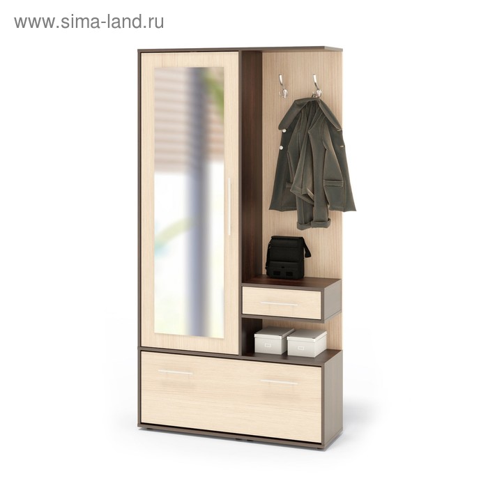 Прихожая «Альтаир ВШ-6», цвет корпус венге / фасад белёный дуб
Прихожая «Альтаир ВШ-6», цвет корпус венге / фасад белёный дуб