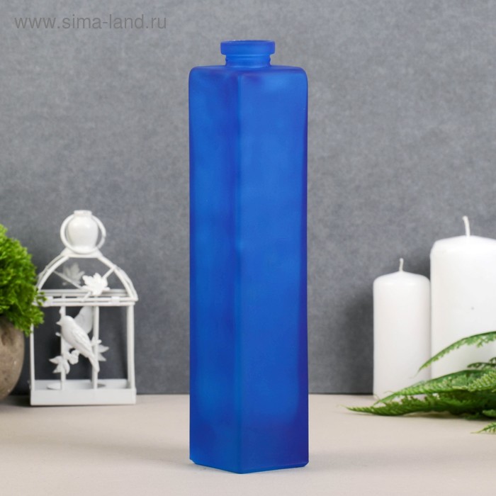 Ваза "Нарцисс" синий матовый d-2см; 5,5х 26,5см
Ваза "Нарцисс" синий матовый d-2см; 5,5х 26,5см