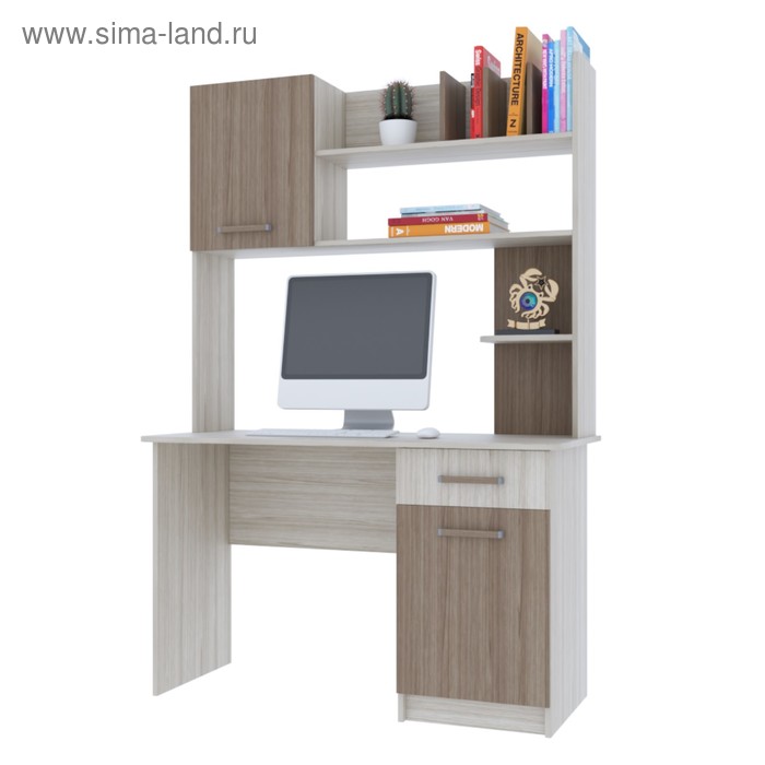 Стол письменный Хогвартс, 1230х555х1815, Ясень шимо светлый/Ясень шимо темный
Стол письменный Хогвартс, 1230х555х1815, Ясень шимо светлый/Ясень шимо темный