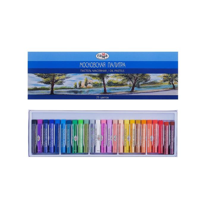 Пастель масляная, 25 цветов, «Московская палитра»
Пастель масляная, 25 цветов, «Московская палитра»