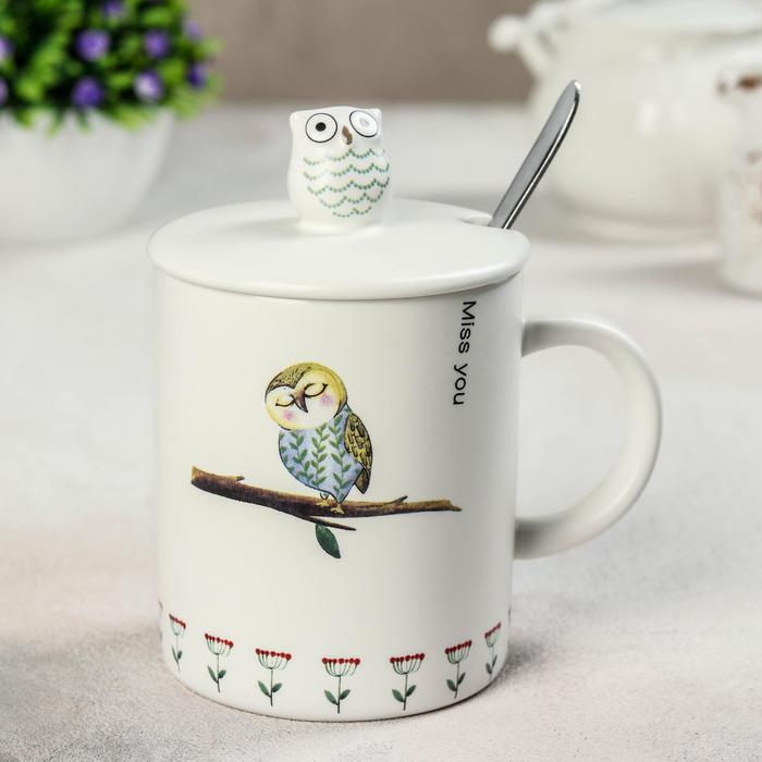 Кружка «Мечты», 380 мл, с керамической крышкой и ложкой, цвет МИКС
Кружка «Мечты», 380 мл, с керамической крышкой и ложкой, цвет МИКС