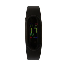 Фитнес-браслет Smarterra Fitmaster Color, 0.96", IP67, цветной дисплей, пульсометр, чёрный
Фитнес-браслет Smarterra Fitmaster Color, 0.96", IP67, цветной дисплей, пульсометр, чёрный