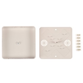 Коробка распределительная TUNDRA, 100х100х25 мм, IP42, открыт. установки с конт. группой
Коробка распределительная TUNDRA, 100х100х25 мм, IP42, открыт. установки с конт. группой
