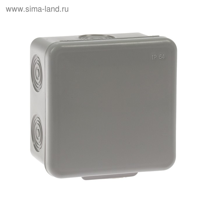 Коробка распределительная TUNDRA, 80х80х50 мм, IP54, для открытой установки
Коробка распределительная TUNDRA, 80х80х50 мм, IP54, для открытой установки