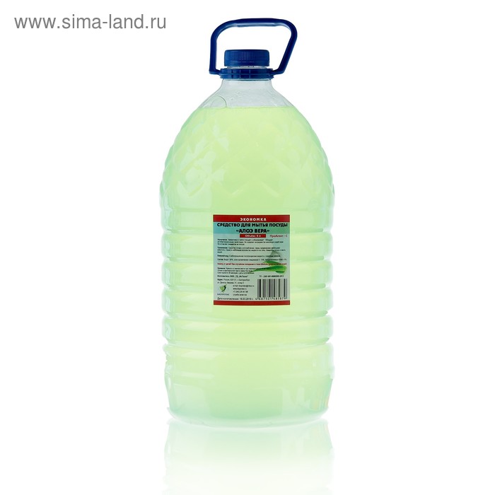 Средство для мытья посуды ПроАгент -С "Алоэ вера", 5 л
Средство для мытья посуды ПроАгент -С "Алоэ вера", 5 л