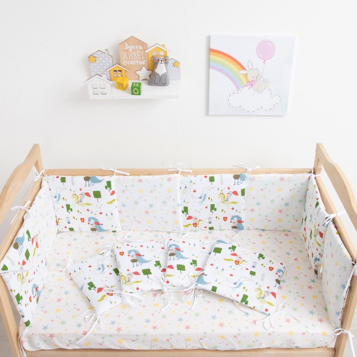 Бортики в кроватку Крошка Я «Рыцари» (32×32 см - 12 шт.), бязь/синтепон
Бортики в кроватку Крошка Я «Рыцари» (32×32 см - 12 шт.), бязь/синтепон
