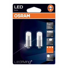 Лампа светодиодная OSRAM 12 В, T4 Вт, 1.0 Вт, 6000K, Cool White LEDriving premium, набор 2 шт 4309
Лампа светодиодная OSRAM 12 В, T4 Вт, 1.0 Вт, 6000K, Cool White LEDriving premium, набор 2 шт 4309