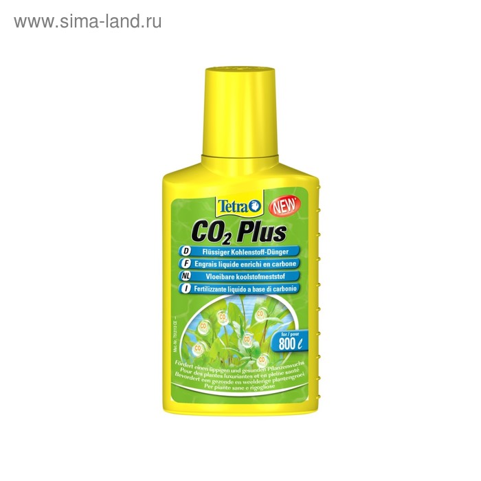 Удобрение для аквариумных растений Tetra CO2 Plus, 100 мл
Удобрение для аквариумных растений Tetra CO2 Plus, 100 мл