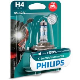 Лампа для мотоциклов PHILIPS, 12 В, H4, 60/55 Вт, X-tremeVision, +130%, бело-голубой
Лампа для мотоциклов PHILIPS, 12 В, H4, 60/55 Вт, X-tremeVision, +130%, бело-голубой
