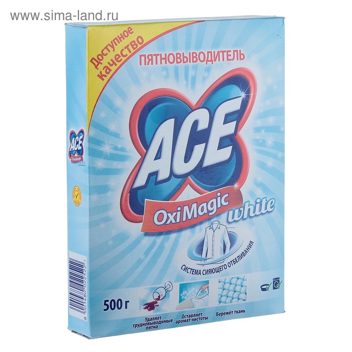 Пятновыводитель Ace Oxi Magic White, 500 г 
Пятновыводитель Ace Oxi Magic White, 500 г