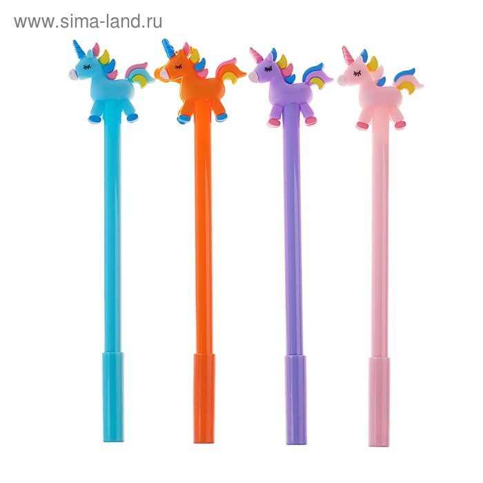 Ручка гелевая-прикол МИКС Единорог
Ручка гелевая-прикол МИКС Единорог