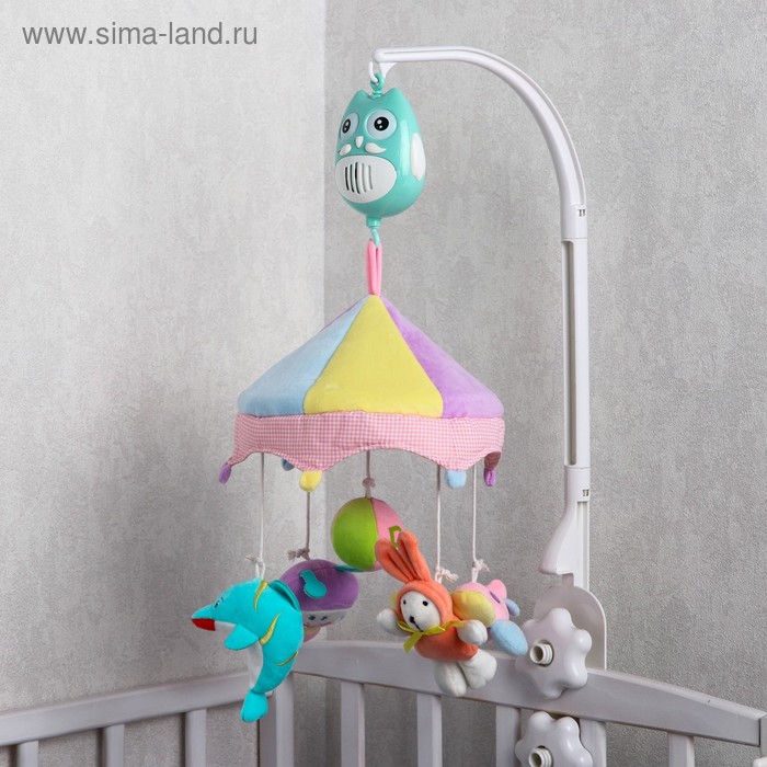 Мобиль музыкальный «Совушка 3», работает от батареек
Мобиль музыкальный «Совушка 3», работает от батареек