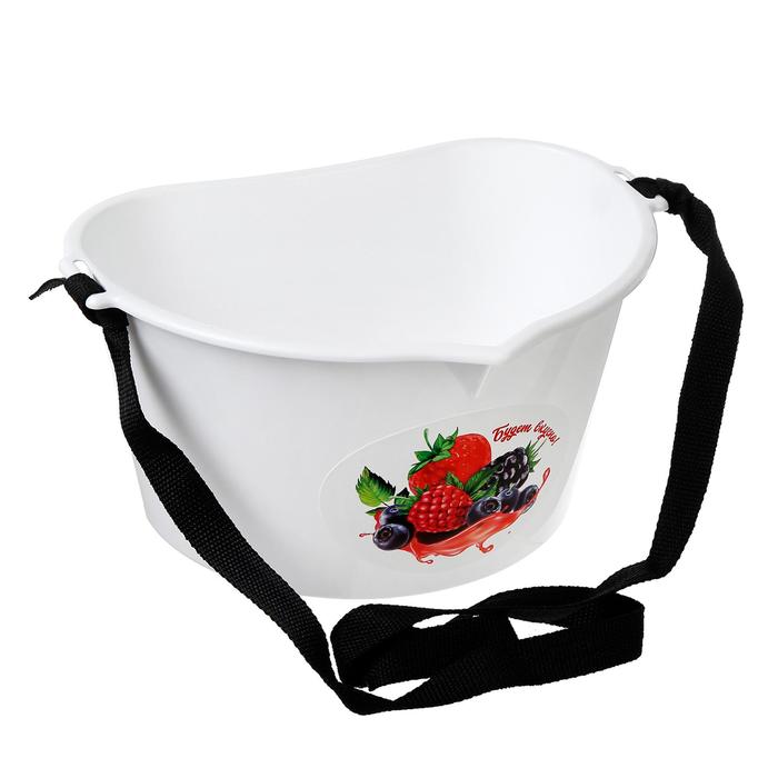 Ёмкость для сбора ягод, 3 л, «Будет вкусно»
Ёмкость для сбора ягод, 3 л, «Будет вкусно»