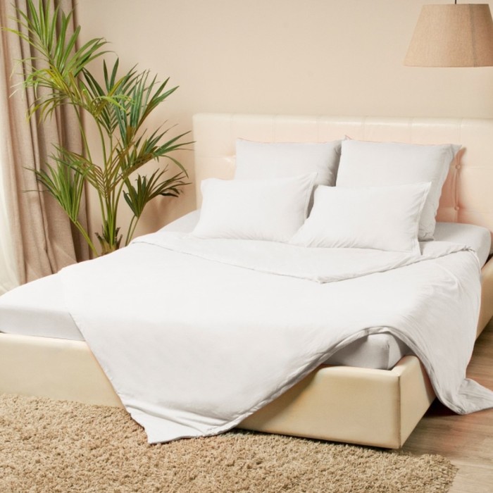 Простыня на резинке «Купу-купу», 200х200х20 см, белый, трикотаж
Простыня на резинке «Купу-купу», 200х200х20 см, белый, трикотаж