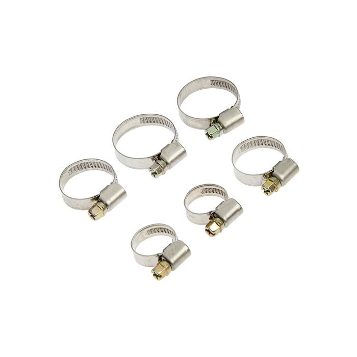 Набор хомутов оцинкованных ТУНДРА krep, d=12-20, 20-32, 25-40 мм, 6 шт.
Набор хомутов оцинкованных ТУНДРА krep, d=12-20, 20-32, 25-40 мм, 6 шт.