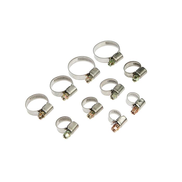 Набор хомутов оцинкованных TUNDRA krep, d=8-12, 10-16, 12-20, 16-27, 20-32 мм, 10 шт
Набор хомутов оцинкованных TUNDRA krep, d=8-12, 10-16, 12-20, 16-27, 20-32 мм, 10 шт