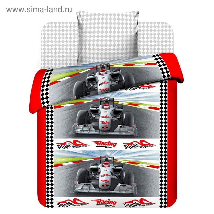 Детское постельное бельё 1,5 сп. «Автогонки»
Детское постельное бельё 1,5 сп. «Автогонки»
