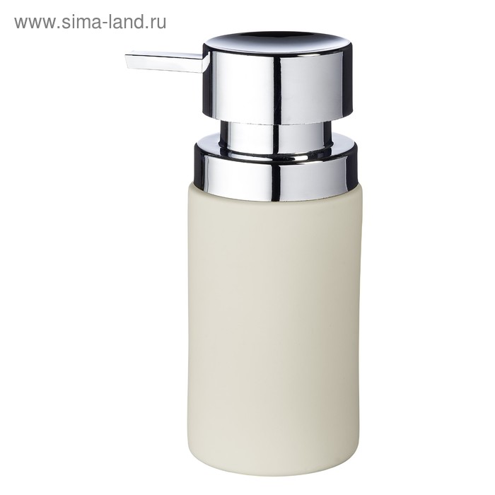 Дозатор для жидкого мыла Elegance, бежевый
Дозатор для жидкого мыла Elegance, бежевый