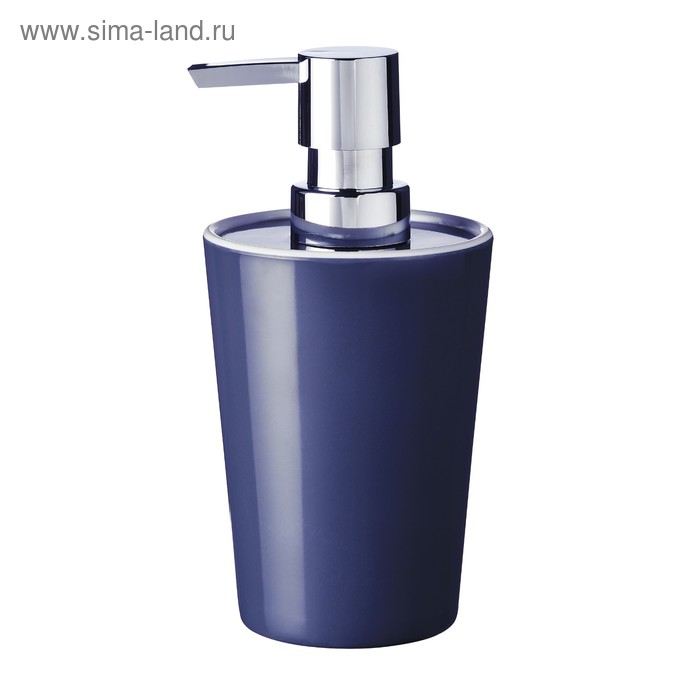 Дозатор для жидкого мыла Fashion, синий
Дозатор для жидкого мыла Fashion, синий