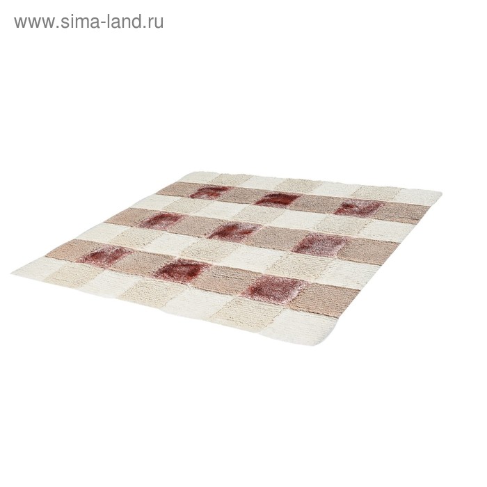 Коврик для ванной комнаты Carre, розовый, 55x50 см 
Коврик для ванной комнаты Carre, розовый, 55x50 см