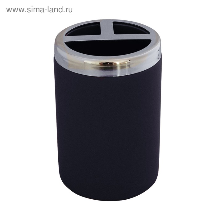 Стаканчик для зубной щетки Elegance, черный
Стаканчик для зубной щетки Elegance, черный