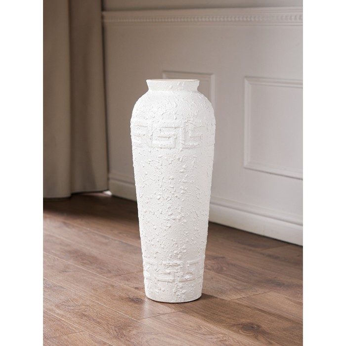 Ваза керамическая "Арго", напольная, пломбир, 63 см
Ваза керамическая "Арго", напольная, пломбир, 63 см