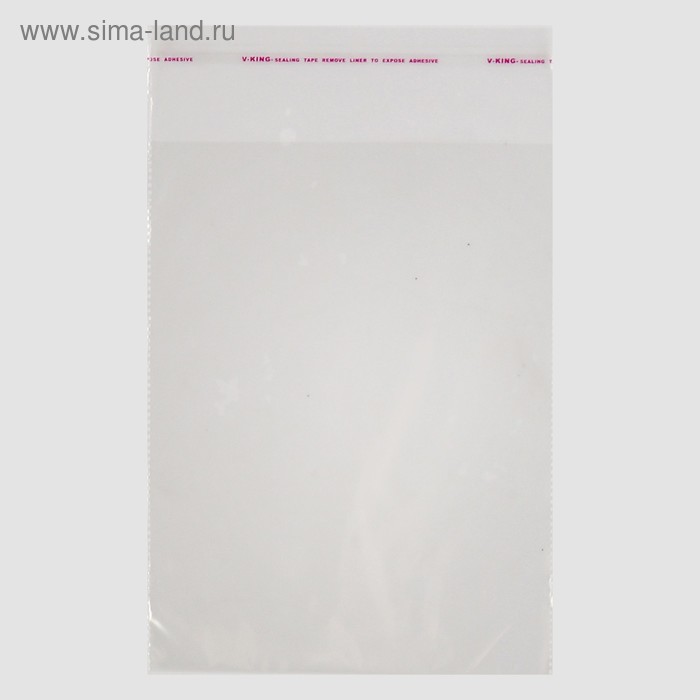 Пакет БОПП с клеевым клапаном 17 х 22/3,5 см, 30 мкм 
Пакет БОПП с клеевым клапаном 17 х 22/3,5 см, 30 мкм